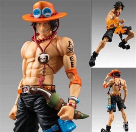 Megahouse Variable Action Heroes Portgas D Ace One Piece Vah Figure