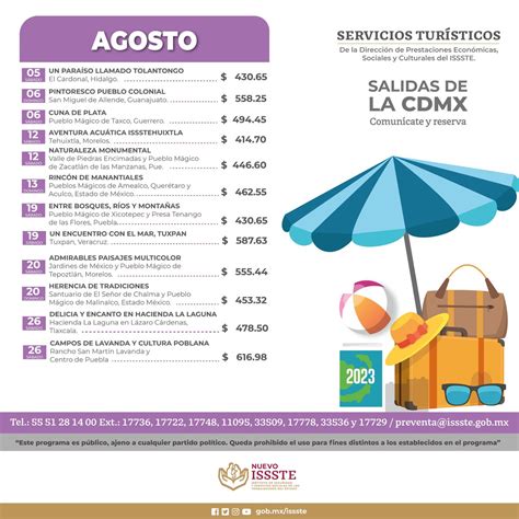 Servicios Turísticos MX on Twitter Agosto te espera con una nueva