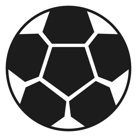 Design Png E Svg De Silhueta De Bola De Futebol Para Camisetas