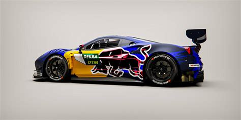 Red Bull Returns To Dtm With Ferrari Team Af Corse