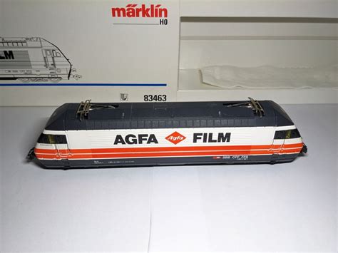 Märklin 83463 RE 460 SBB cff Agfa Film AC analogic Kaufen auf Ricardo