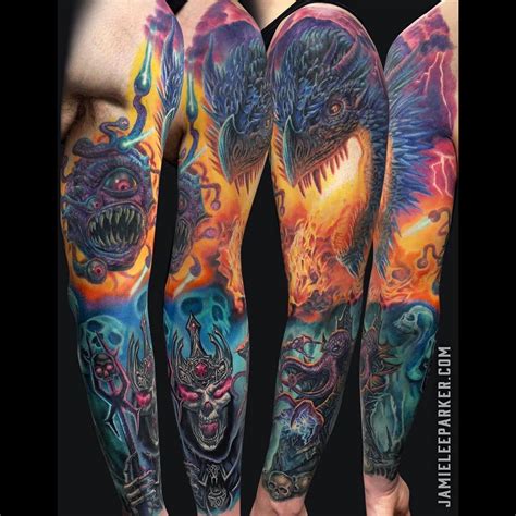 Jamie Lee Parker On Instagram Finished Up This Sleeve Last Week Based