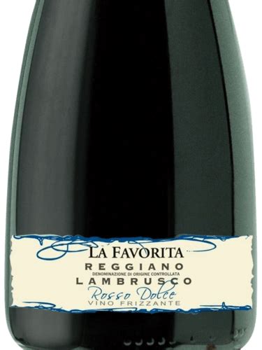 Medici Ermete La Favorita Reggiano Lambrusco Rosso Dolce Frizzante