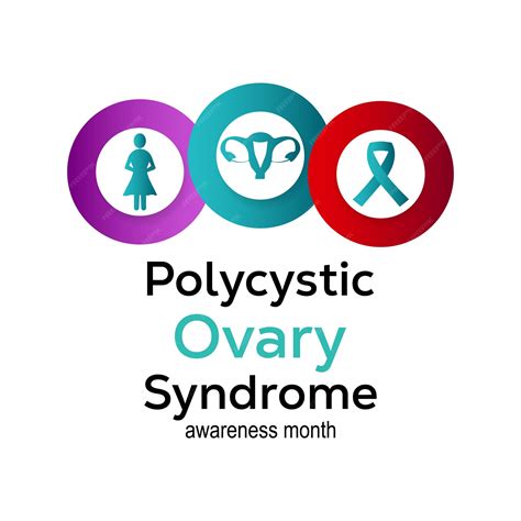 Premium Vector Polycystic Ovarian Syndrome Awareness Month Observed