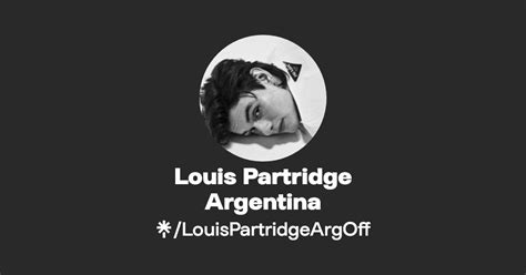 Louis Partridge Argentina Twitter Instagram Linktree