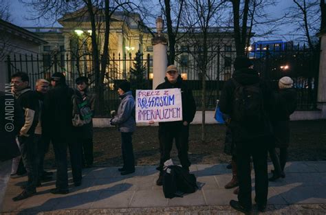 Wielka Demonstracja Pod Ambasad Rosji W Obronie Nadii Savchenko