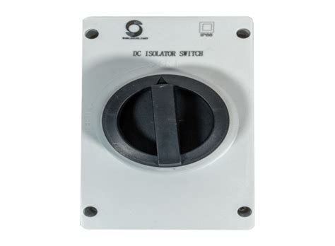 Why Do You Need Solar Dc Isolator Switch