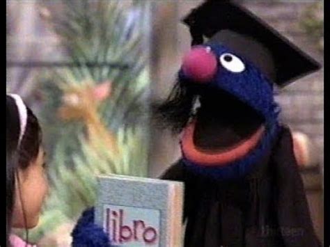 Sesame Street Spanish Word Of The Day Libro YouTube