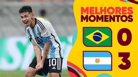 BRASIL 0 X 3 ARGENTINA MELHORES MOMENTOS QUARTAS DE FINAL COPA DO