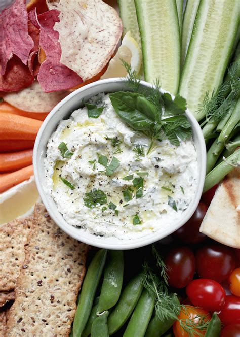 Whipped Feta And Herb Dip The Merrythought