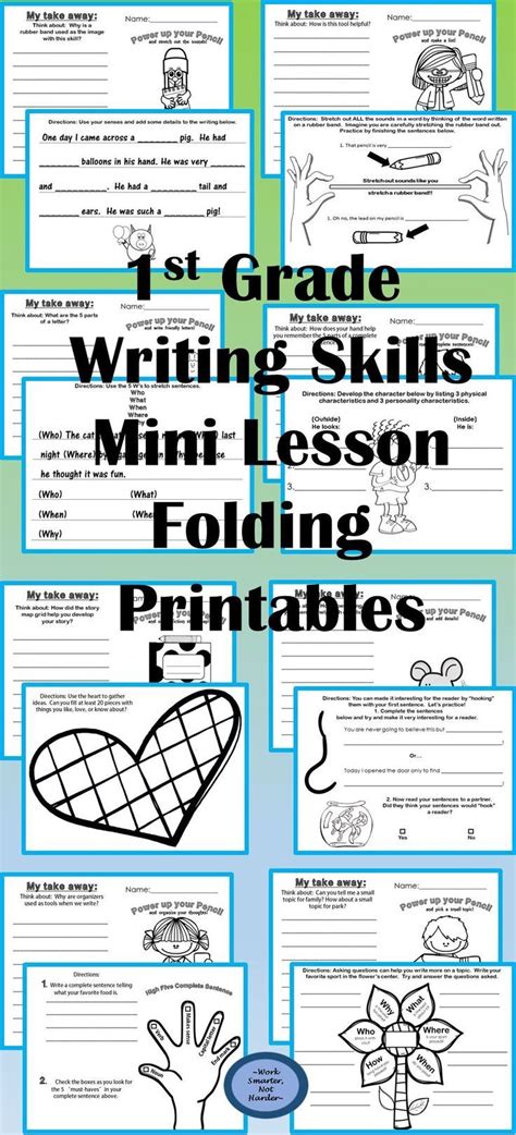 First Grade Writing Lessons