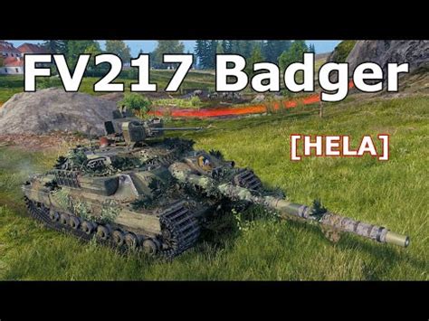 World Of Tanks FV217 Badger 6 Kills 10 9K Damage YouTube