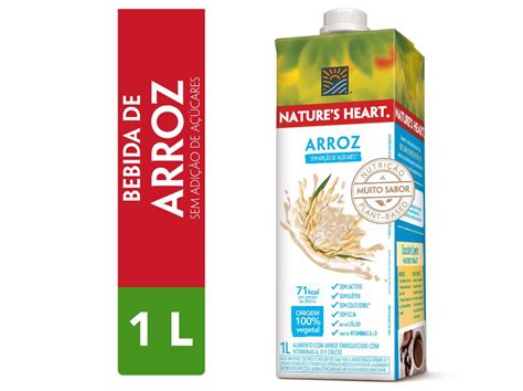 Leite De Arroz Natures Heart 1l NestlÉ Foco Alternativo Atacado