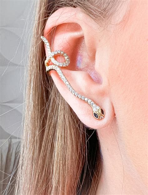 Ear Cuff Cobra Comprar Em Fique Bella