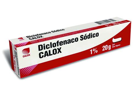 DICLOFENACO SÓDICO CALOX GEL AL 1 20 GR