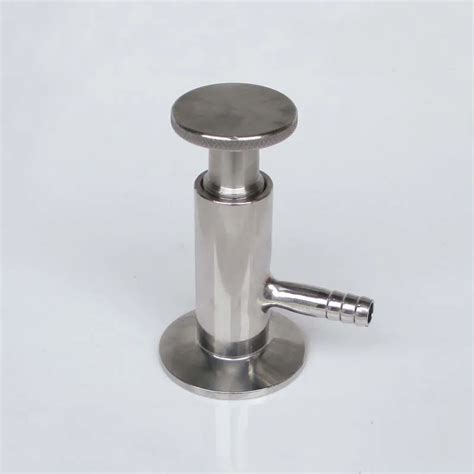 15 Tri Clamp Sample Valve 12mm Hose Barb Ss304 Stainless In Valve From Home Improvement