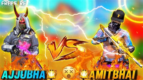 Ajjubhai Vs Amitbhai Free Fire Max 1Vs1 Custo Total Gaming Desi