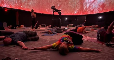 Dome Planetarium PLANETARIUM SHOWTIMES Yoga Under The Stars