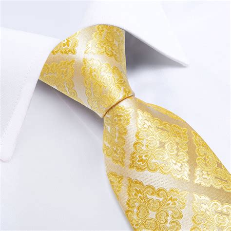 Royalty Gold Tie Pocket Square And Cufflinks Sophisticated Gentlemen