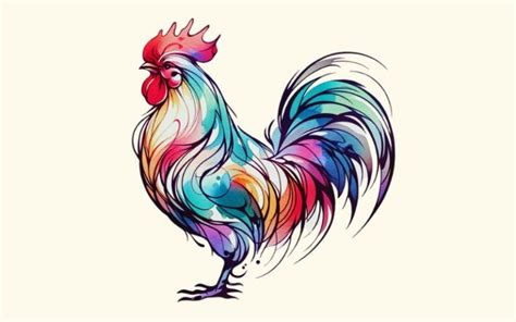 Rooster Tattoo Meanings Courage And Honesty