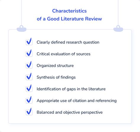 Short Literature Review Template