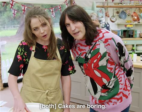 Noel Fielding’s ‘Great British Baking Show’ Outfits, Ranked