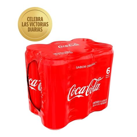 Refresco Coca Cola Sabor Original Latas De Ml C U Walmart En L Nea