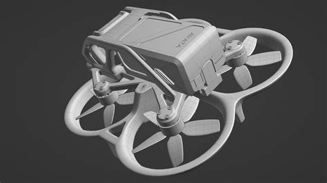 Fpv Drone Dji Avata 3d Model 3d Model Animated Cgtrader