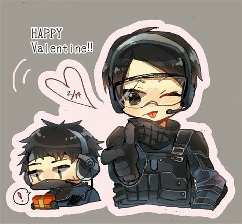 Sdu Sat Operative Ying Echo Author 伸紅 Rainbow Six Siege Anime