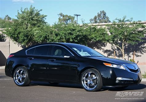 Acura Tl With Enkei Ls In Chrome Luxury Sport Wheels