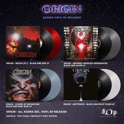 ORIGIN To Re-Release First Four Albums On Vinyl - BraveWords