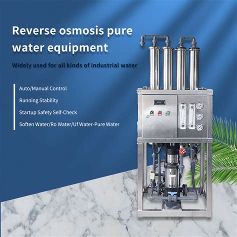 250lph Desalination Compact RO Water System With Softener System