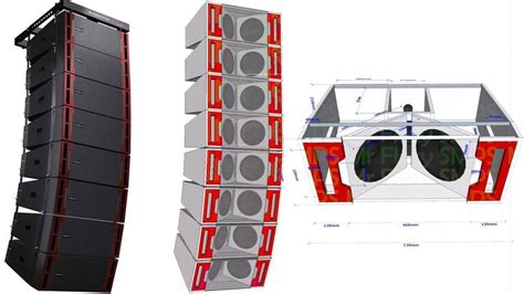 PLAN Audiocenter KLA210 Line Array Speaker Box Design Line Sound