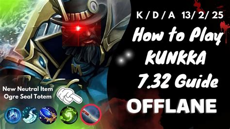 Kunkka Dota Offlane How To Dominate In The Patch As Offlaner