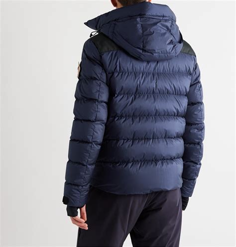 Moncler Grenoble Camurac Logo Appliquéd Colour Block Quilted Shell