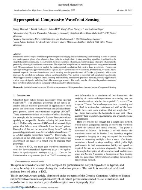 Pdf Hyperspectral Compressive Wavefront Sensing