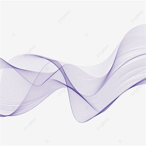 Abstract Wave Purple Vector Png Images Abstract Purple Line Wave