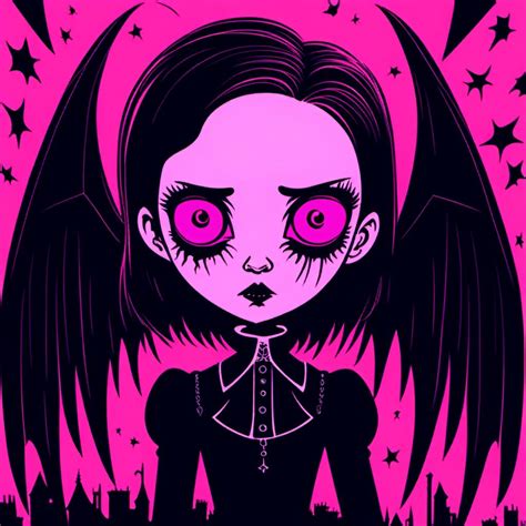 Horror And Mystery Character Zoe In Pinky B