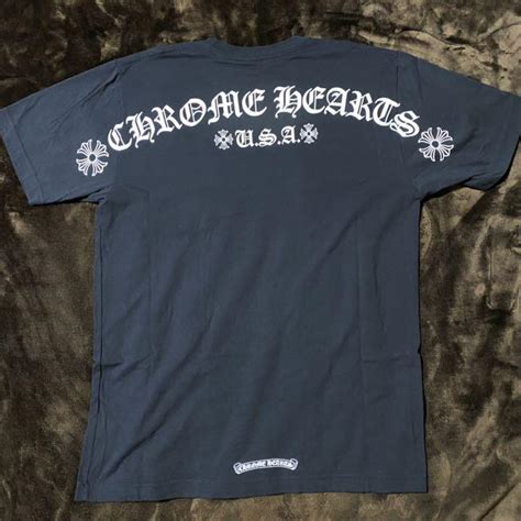 36％割引ブラック系 L日本最大の 【人気】chrome Hearts クロムハーツ Tシャツ 黒 Lサイズ Tシャツ カットソー 半袖 袖なし トップスブラック系l Ota On