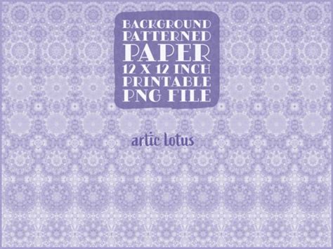 Doilies In Lilac Background Graphic By Artic Lotus Creative Fabrica