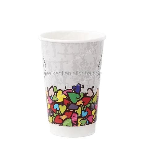 Custom Print Oz Biodegradable Pla Lined Disposable Coffee Paper Cup For Hot Drink Buy Custom