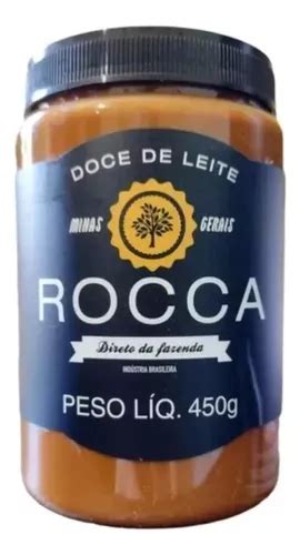 Kit 3 Doce Leite Rocca Tradicional Puro 450g Cremoso Parcelamento