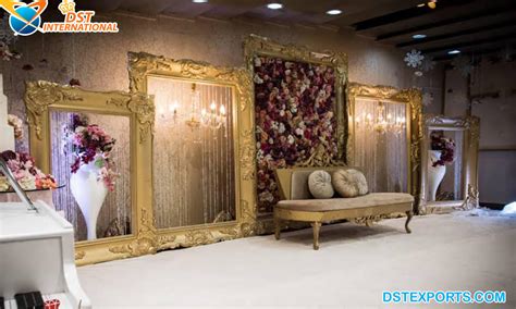 Stylish Wedding Stage Backdrop Photo Frames Dst International