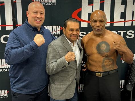 Mike Tyson Goes Shirtless For Autograph Signing Shows Off Ripped Physique