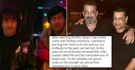 Sanjay Dutts Real Life Kamli Watches Sanju And Writes A Heartwarming