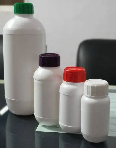 Hdpe Screw Cap Dome Shape Lupin Bottle Use For Storage Chemicals