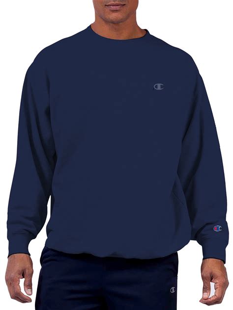 Champion Big And Tall Mens Powerblend Fleece Crew Sweatshirt Up To Size