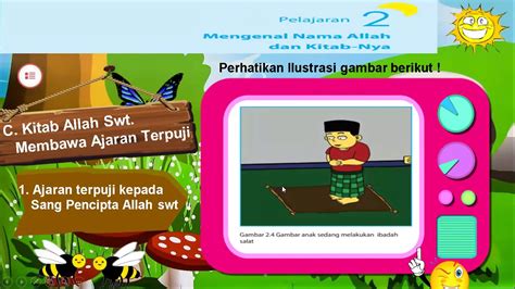 Pelajaran Kitab Allah Swt Membawa Ajaran Terpuji Pai Kelas