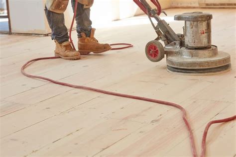 Using A Drum Sander On Hardwood Floors