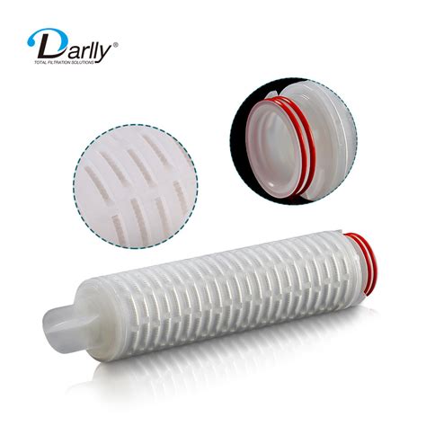 Highly Asymmetric Polyethersulfone Pes Pleated Filter Cartridges For